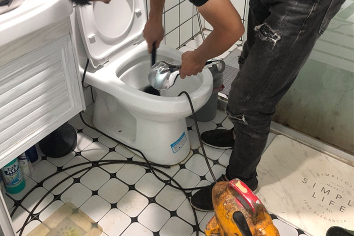 天河疏通下水道