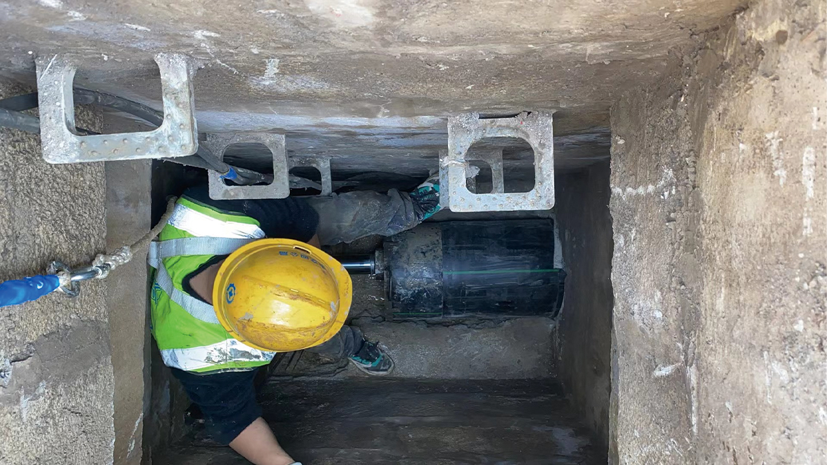 天河HDPE短管内衬法